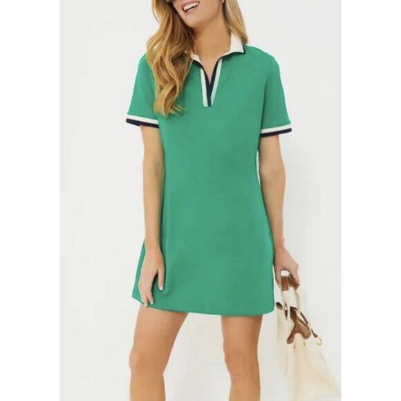 Tuckernuck Green Collared Hutton Polo Dress Size XS - Picture 1 of 7